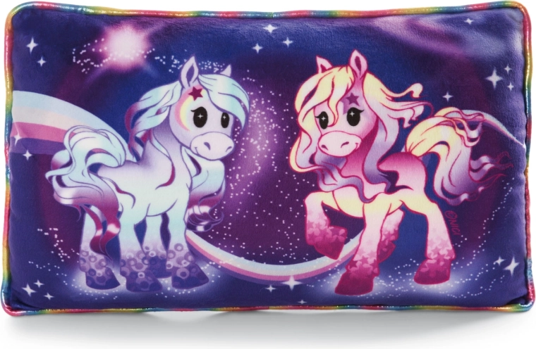 Pernă NICI Pony Stars 43 × 25 cm