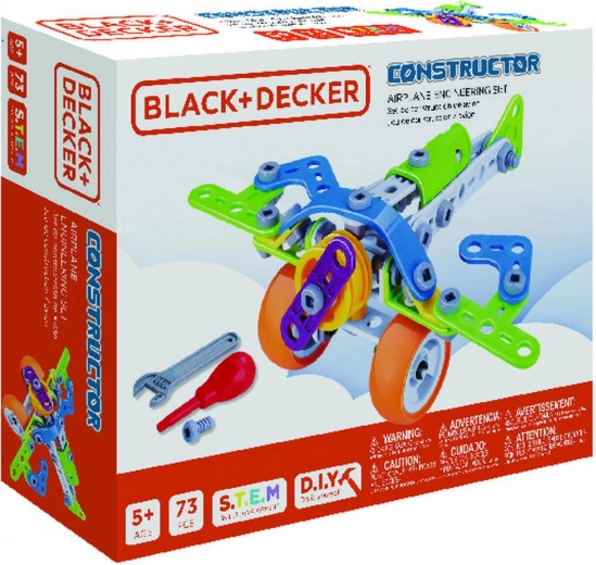 Stanley Jr. set de construcție avion pentru copii