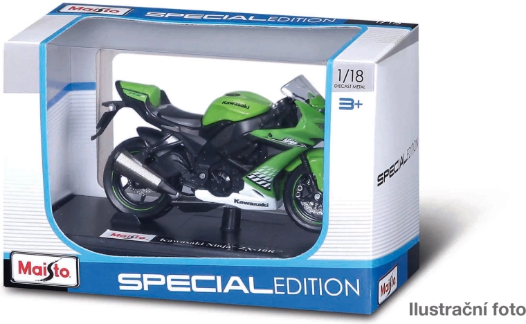 Maisto model metalic de motocicletă Wheelers 1:18 asortat