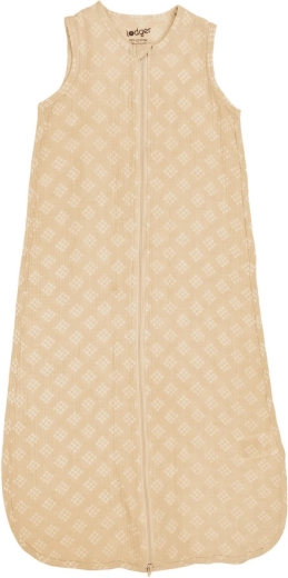 Sac de dormit din muselină Lodger fără mâneci hopper tribe muslin sand 86/98