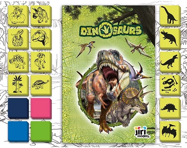 Ștampilare distractivă – Dinozauri