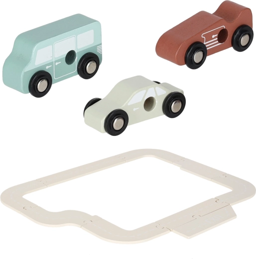 Set bogat de vehicule și accesorii