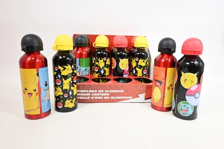 Sticlă metalică pentru băuturi Pokémon 500 ml