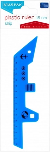 STARPAK riglă navă 15 cm - 1 bucată