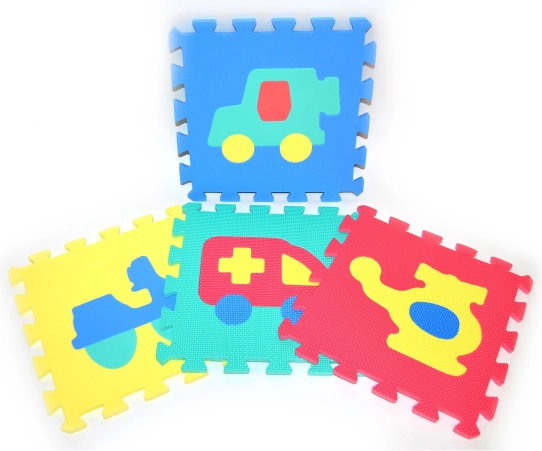 Blocuri puzzle moi Mijloace de transport