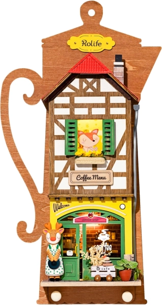 Căsuță miniaturală de agățat Cafeneaua Relaxată