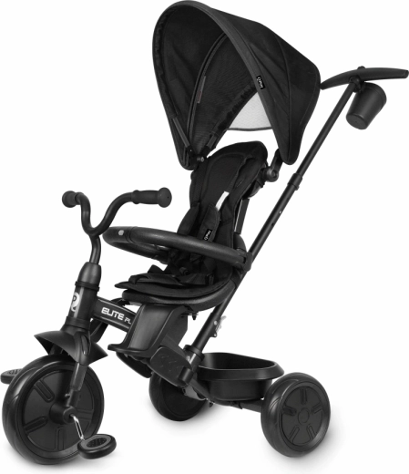 Tricicletă QPlay Elite Platinum neagră