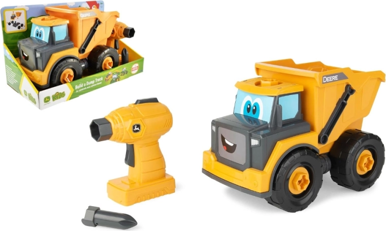Tomy JOHN DEERE basculantă de construit cu bormașină Build-A-Buddy