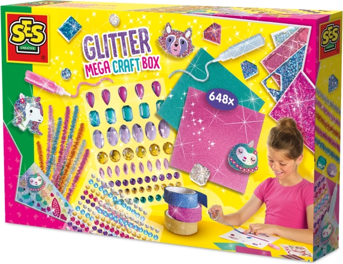 Mega box – creație sclipitoare pentru copii