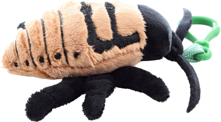 Pluș foarte moale și broderii detaliate