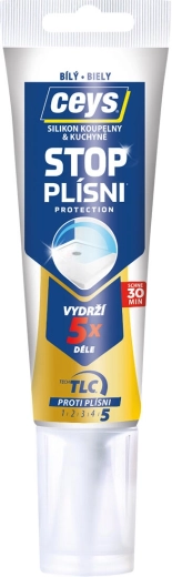 Adeziv siliconic anti-mucegai 125 ml alb CEYS