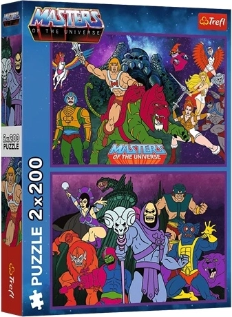 Puzzle pentru copii Na potęgę Posępnego Czerepu 2 × 200 de piese