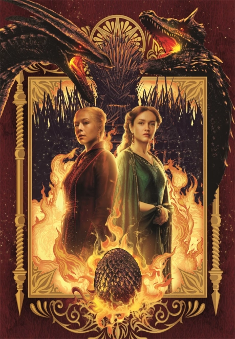 Puzzle 1000 piese House of the Dragon compact – CLEMENTONI