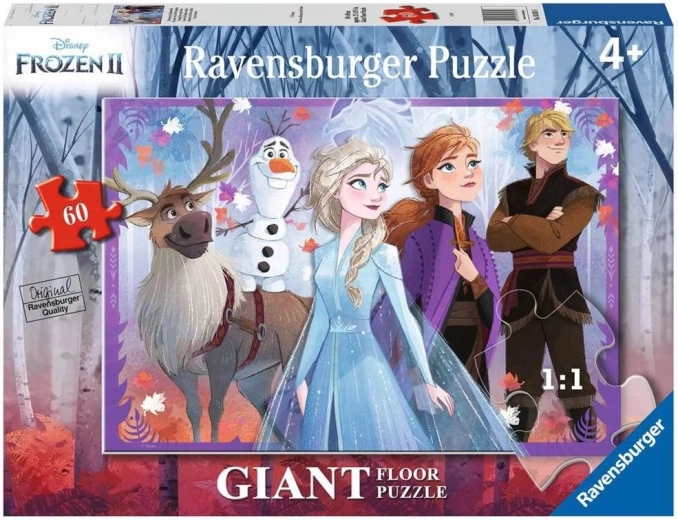 Ravensburger puzzle uriaș de podea Regatul de Gheață (60 de piese)