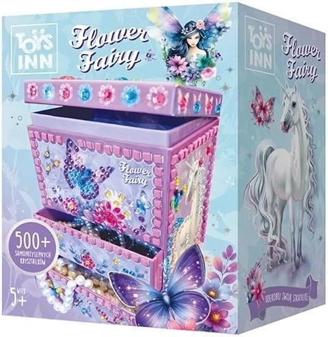 Cutie de bijuterii mozaic creativă FLOWER FAIRY Iris – TOYS INN