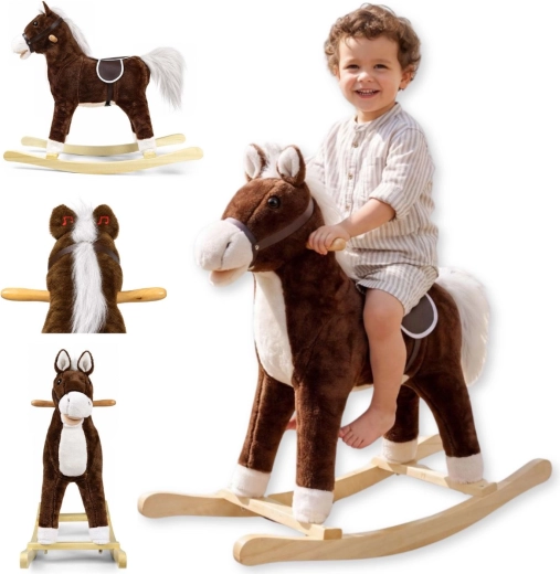 Cal balansoar Teddy maro închis Milly Mally