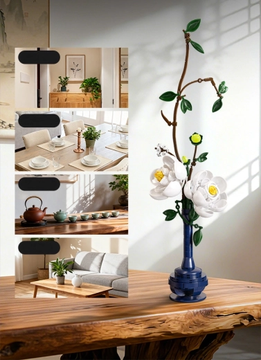 Decorațiune florală realistă fără udare