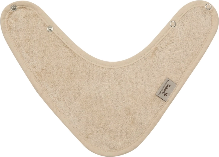 Bavețică tip bandană Timboo frosted almond 36 × 22 cm