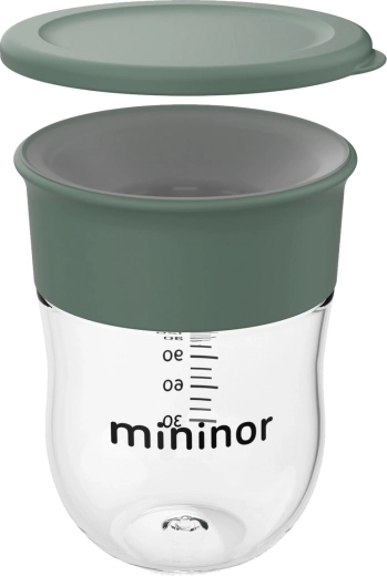 Căniță de antrenament Mininor 220 ml willow green