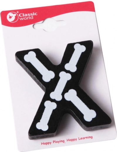 Classic World literă de lemn X