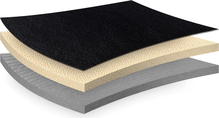 Structură stratificată confortabilă și întreținere ușoară