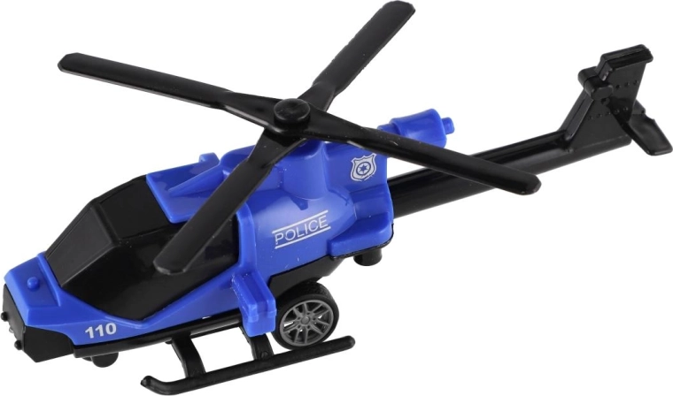 Elicopter de poliție cu mecanism de armare prin tragere înapoi
