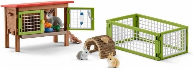 Țarc pentru iepuri Schleich Farm World