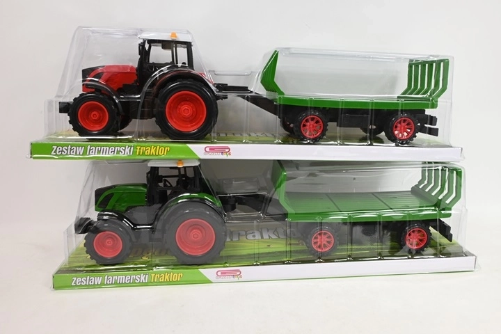 Tractor pentru copii cu remorcă