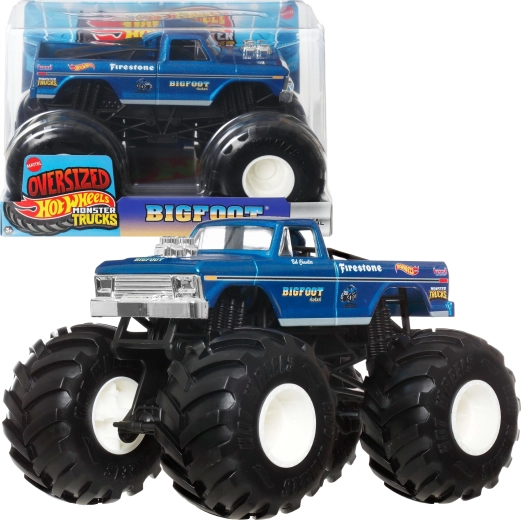 Hot Wheels Monster Trucks Bigfoot 21 cm - 1 bucată