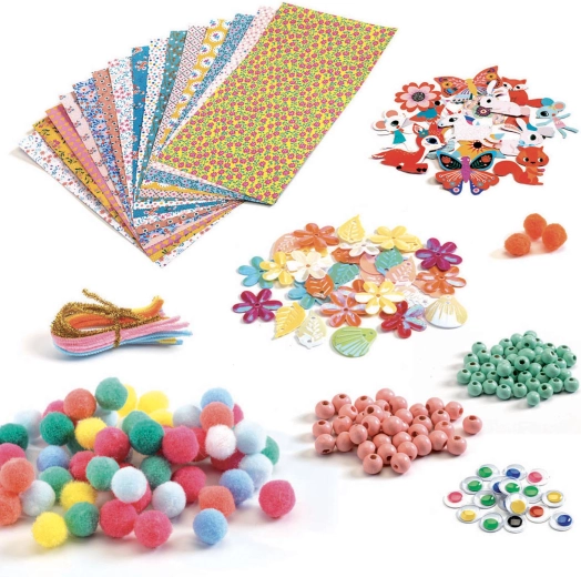 Set bogat de materiale pentru creație fără sfârșit