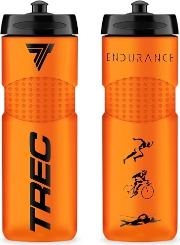 Bidon sport Trec Endurance 750 ml portocaliu