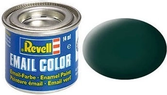 Vopsea email 40 negru‑verde mat 14 ml