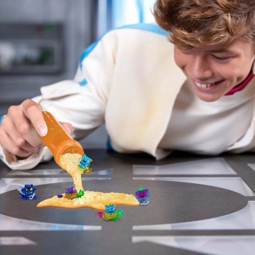 Proces spumos de dezvăluire cu eprubetă