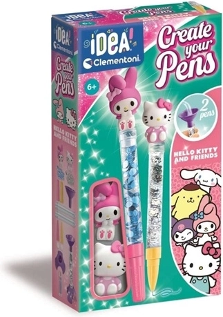 Clementoni Idea mini fabrică de pixuri Hello Kitty și prietenii
