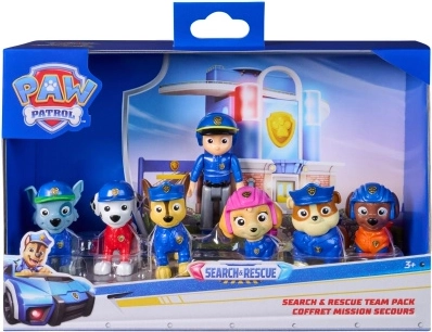 Patrula Cățelușilor – set 7 figurine pentru căutare și salvare