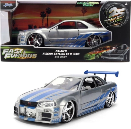 Jada Fast & Furious Nissan Skyline GT-R ediție aniversară 1:24