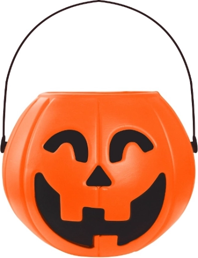 Găleată dovleac pentru Halloween 16 × 14 cm