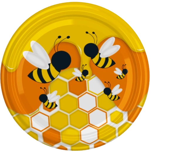 Capace fi82 cu motiv albinei – filet 6z, cutie 660 buc
