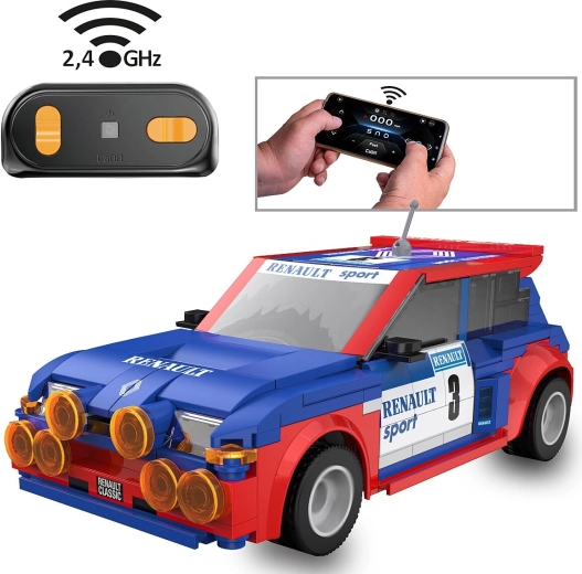 Set de construcție CaDA Renault 5 Maxi Turbo cu telecomandă 1:20