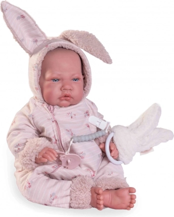 păpușă realistă reborn sweet nacida 42 cm cu corp moale de la antonio juan