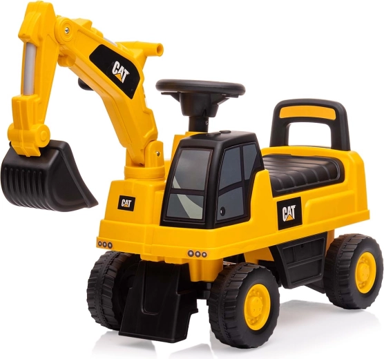 Milly Mally vehicul de împins pentru copii CAT excavator