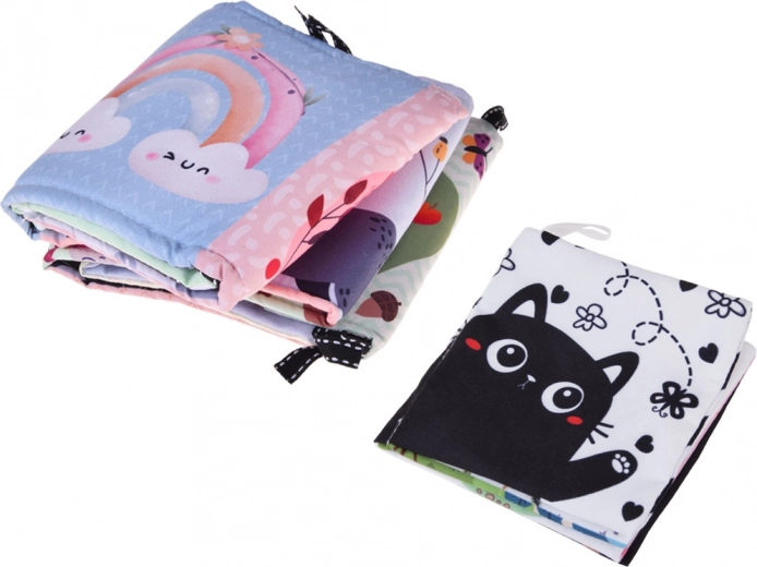 Cărțulii cu contrast și oglindă sigură