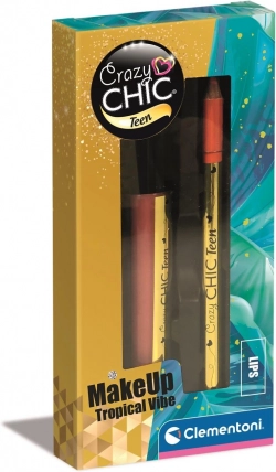 Set pentru buze CRAZY CHIC TEEN Tropical Vibe – luciu și creion