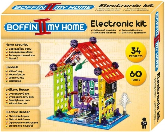 set de construcție electronică BOFFIN II casa mea – casă inteligentă pentru copii