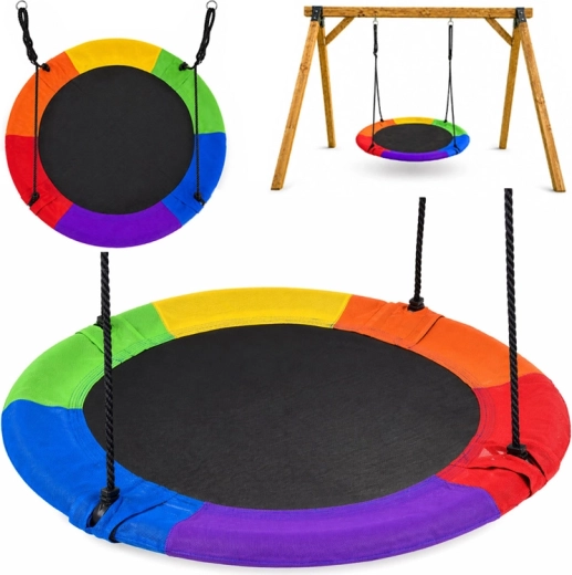 Leagăn circular tip „cuib de barză” 100 cm, capacitate 250 kg