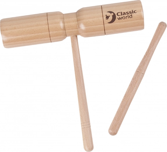 Instrument de percuție Classic World Edu cu mâner