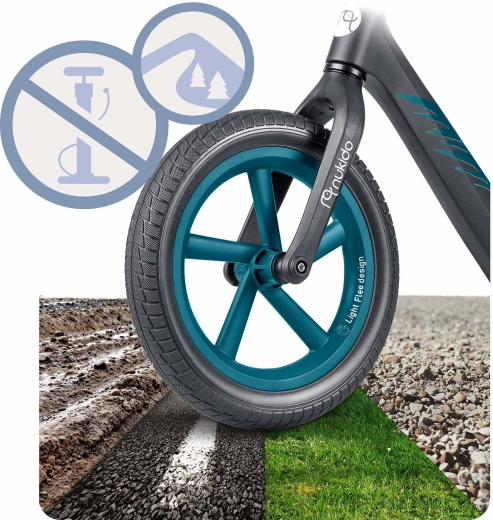 Roți PU de 12" pentru o deplasare lină