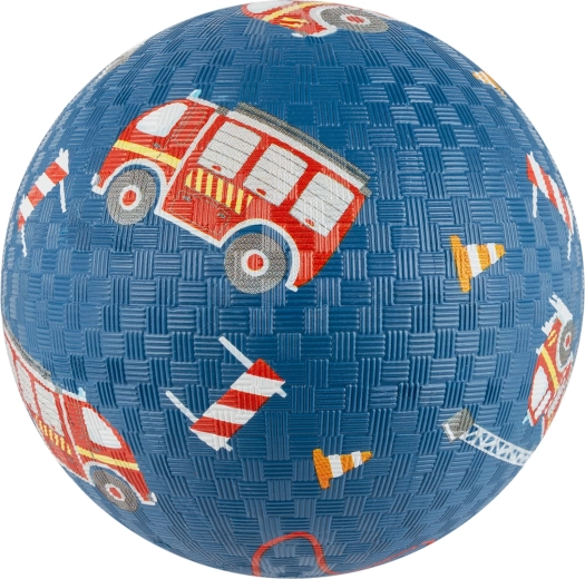 Minge pentru copii Pompieri 17 cm din cauciuc natural Sigikid