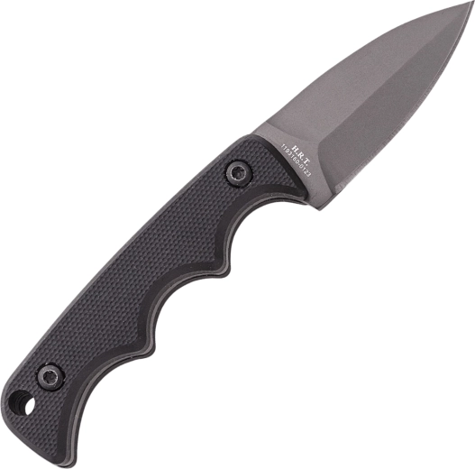 Lamă fixă Spear Point cu strat de protecție rezistent