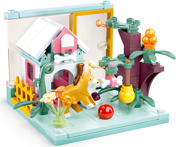 Căsuță pentru cățel Sluban Mini Handcraft